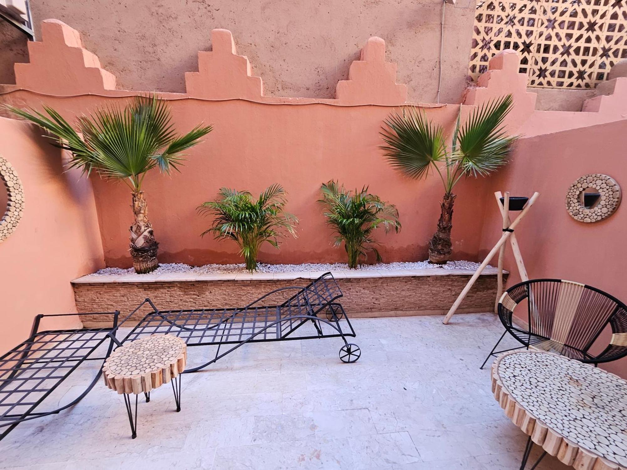 Charmant Duplex Au Coeur De Gueliz, Quartier Haut De Gamme De Marrakech Marrakesh Extérieur photo